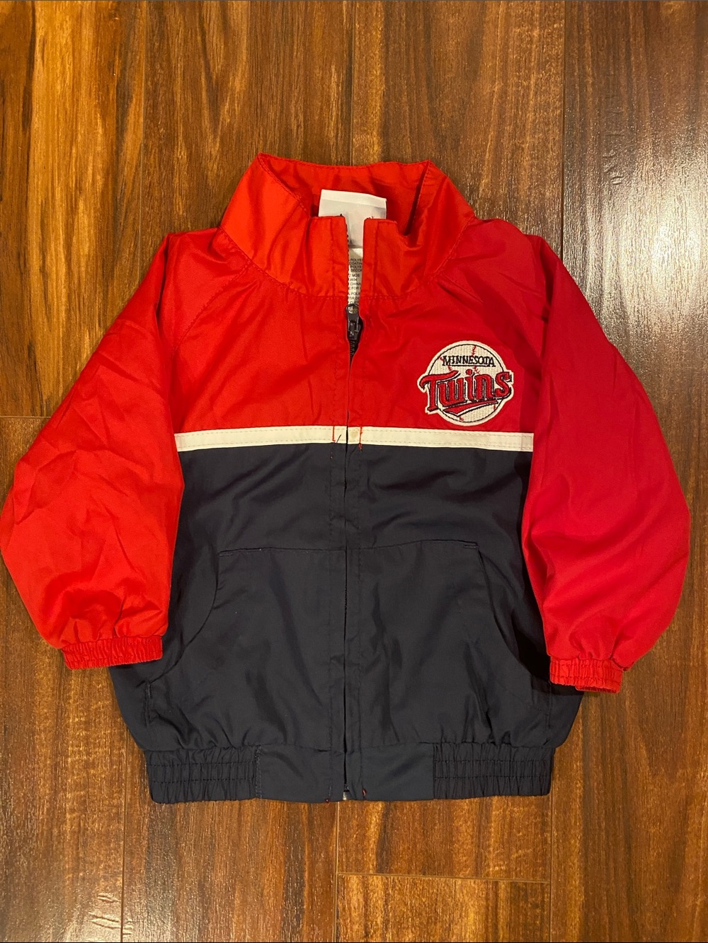 Majestic Red and Navy Minnesota Twins 12 month Spring Jacket